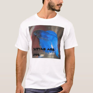 T-shirt Bettas sont amour