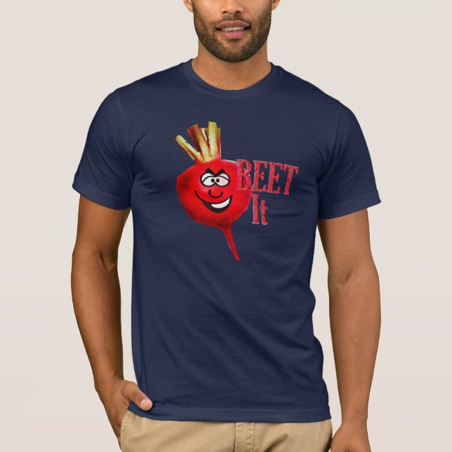 T-shirt Betterave il (Devant)