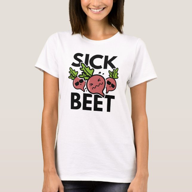 T-shirt Betterave malade (Devant)