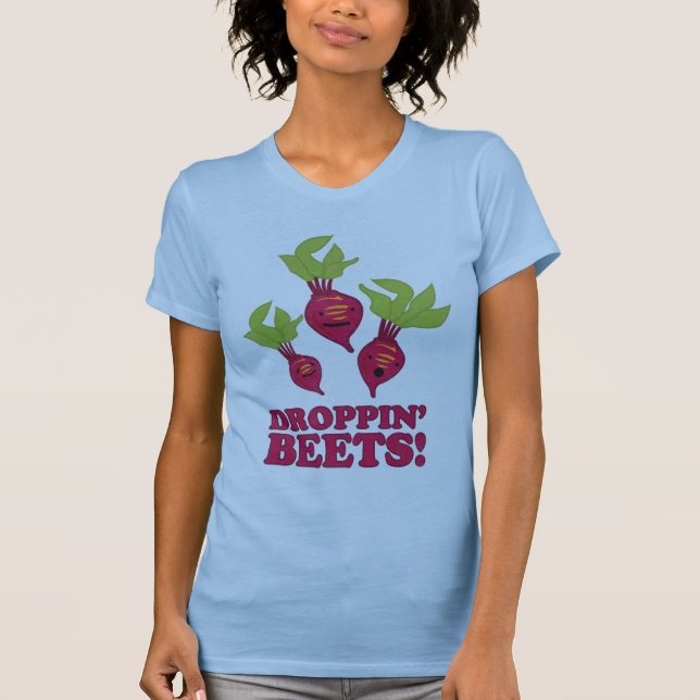 T-shirt Betteraves de Droppin (Devant)