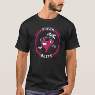T-shirt Betteraves Jardinage Légumes Fermier Végétalien Sa