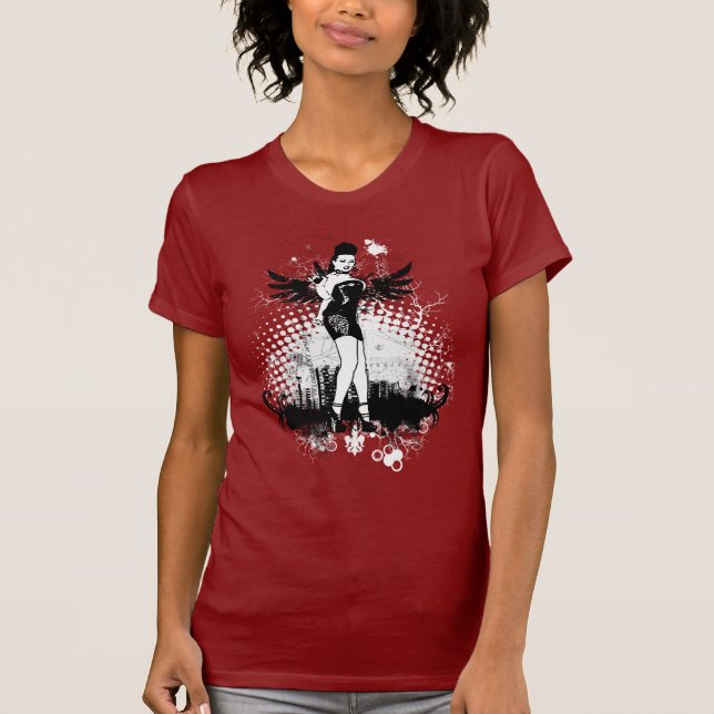 T-shirt betty noire (Devant)