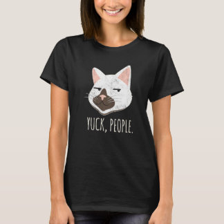 T-shirt Beurk les gens Chat Maman chat Amour chats Propr
