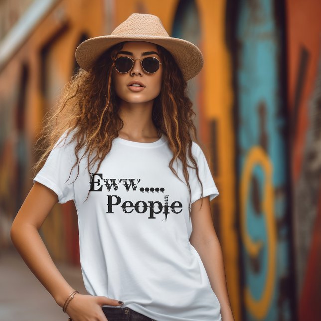 T-shirt Beurk... Les gens Introvertis (Créateur téléchargé)