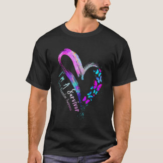 T-shirt Beurre Coeur I_m Survivant Prévention du suicide