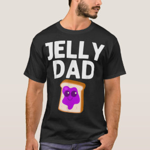 T-shirt Beurre D'Arachide Et Jelly Art Papa Hommes Corresp