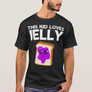 T-shirt Beurre D'Arachide Et Jelly Art Pour Les Enfants Qu