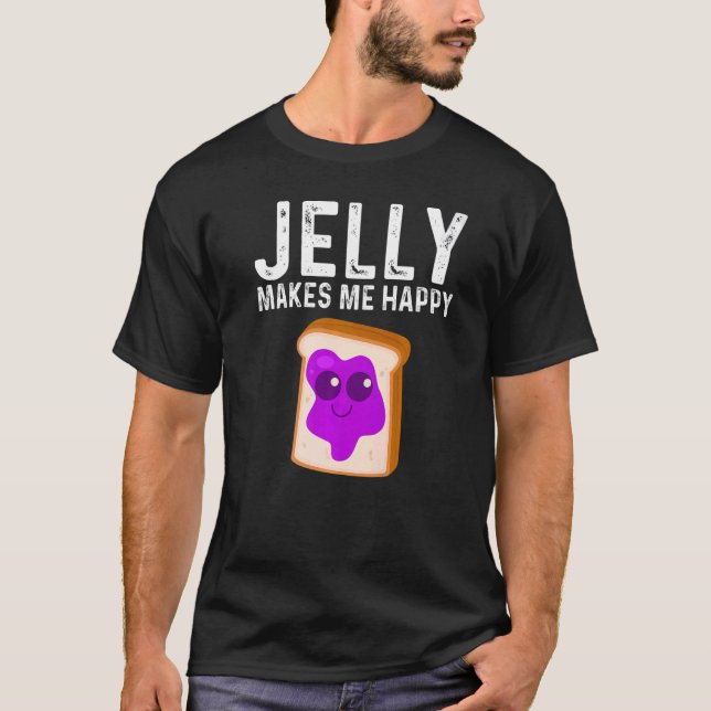 T-shirt Beurre D'Arachide Et Jelly Hommes Femmes Correspon (Devant)