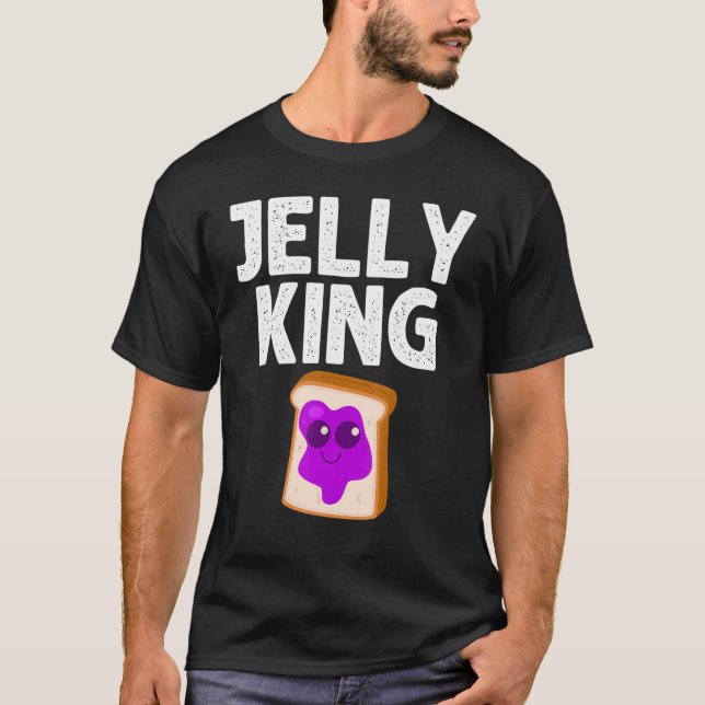 T-shirt Beurre D'Arachide Et Jelly Hommes Papa Corresponda (Devant)