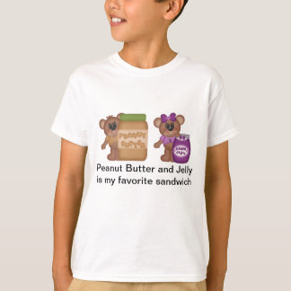 T-shirt Beurre d'arachide et sandwich à gelée