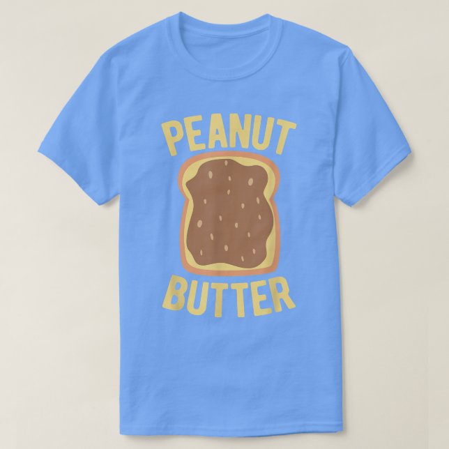 T-shirt Beurre d'arachide et sandwich à la gelée Funny Hal (Design devant)