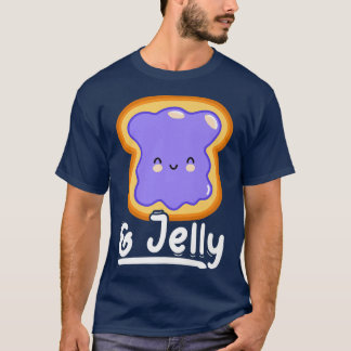 T-shirt Beurre d'arachide & Jelly Kawaii PB&J Blueber corr