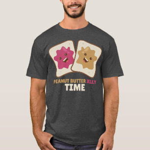 T-shirt Beurre d'arachide Jelly Temps Bff Amour Correspond