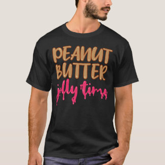T-shirt Beurre d'arachide Jelly Temps BFF Amour Match Parf