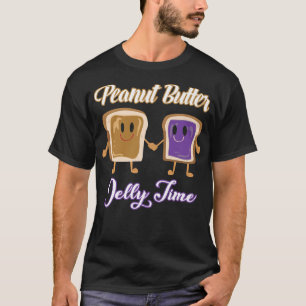 T-shirt Beurre d'arachide Jelly Temps Bff Amour Match Parf