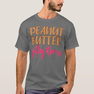 T-shirt Beurre d'arachide Jelly Temps BFF Amour Match Parf