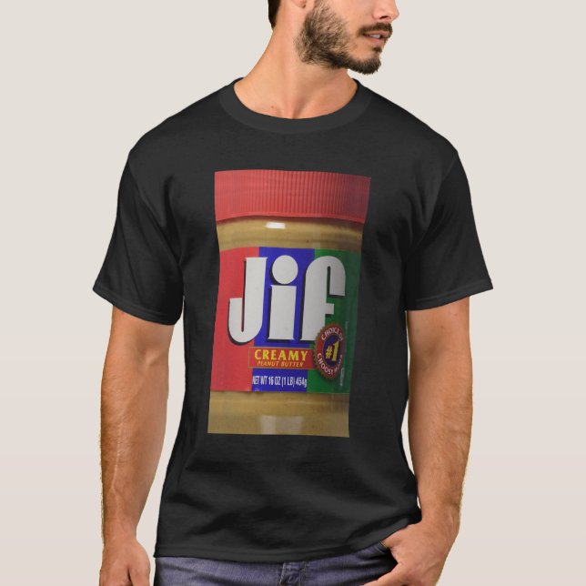 T-shirt Beurre d'arachide Jif (Devant)