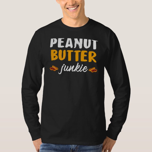 T-shirt Beurre d'arachide Junkie Jelly Graphique alimentai (Devant)