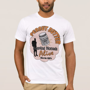 T-shirt Beurre d'arachide - maintenant des nomades vivants