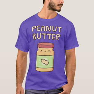 T-shirt Beurre d'arachide mignonne Doodé de pot