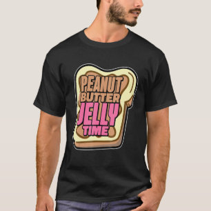 T-shirt Beurre d'arachide mignonne Jelly Heure Pbj Nourrit