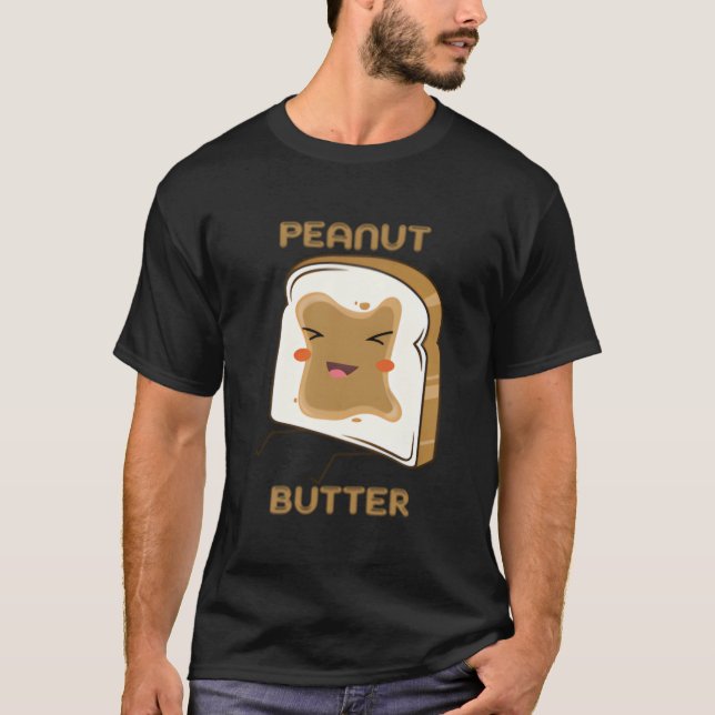 T-shirt Beurre de cacahuète et gelée (Devant)