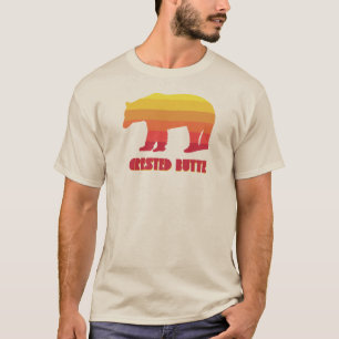 T-shirt Beurre de Crête Colorado Ours arc-en-ciel