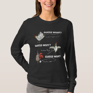 T-shirt Beurre De Poulet Devine Pourquoi Le Poulet