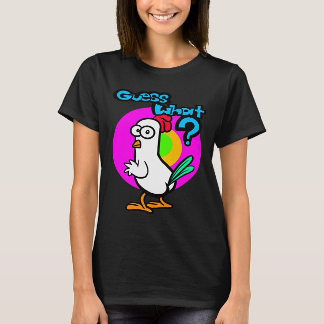 T-shirt Beurre De Poulet Devine Quoi 22 (Devant)