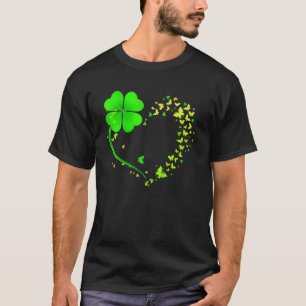 T-shirt Beurre de Shamrock de coeur amusant Bonne St Patri