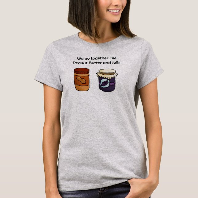 T-shirt Beurre et gelée d'arachide (Devant)