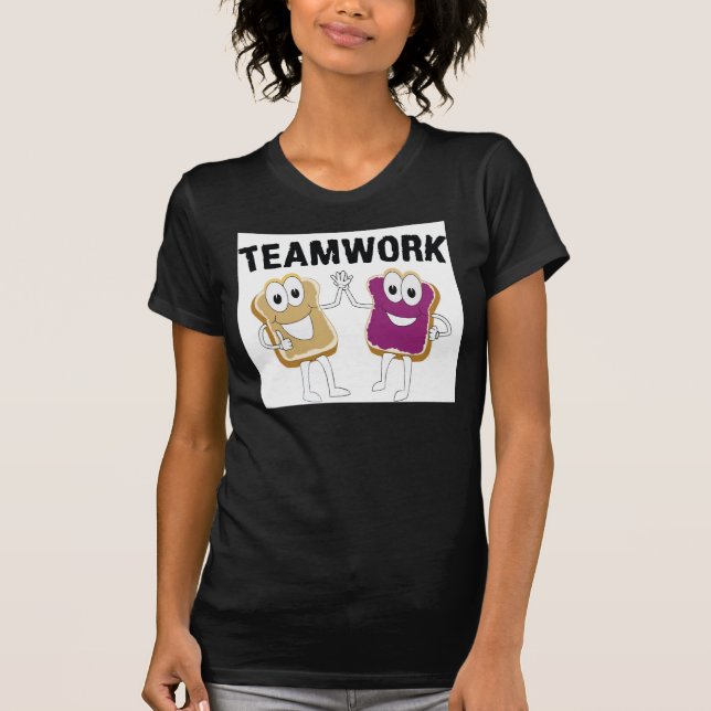 T-shirt Beurre et gelée d'arachide (Devant)