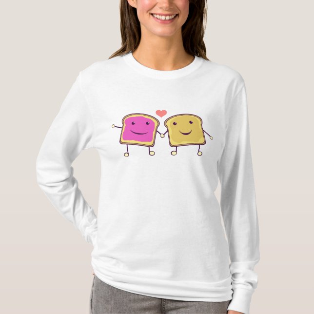 T-shirt Beurre et gelée d'arachide (Devant)