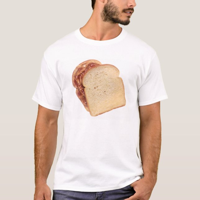 T-shirt Beurre et sandwich à la jelly (Devant)