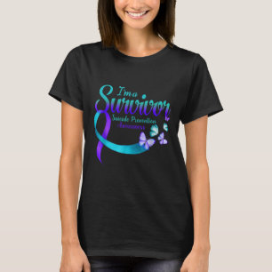 T-shirt Beurre Im Survivant Suicide Prévention