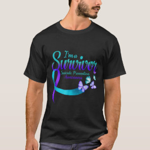 T-shirt Beurre Im Survivant Suicide Prévention
