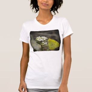 T-shirt Beurre jaune Bord blanc
