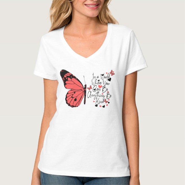 T-shirt Beurre-papillon bienveillant (Devant)