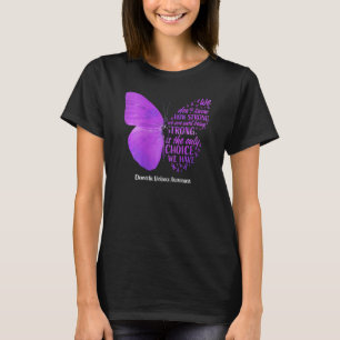 T-shirt Beurre Violette Violence Domestique A