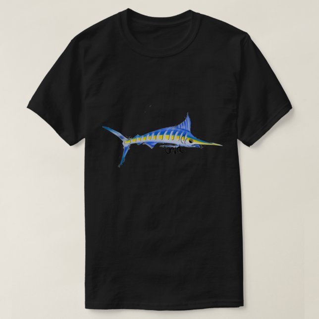 T-shirt Bevel Tuna Marlin  (Design devant)