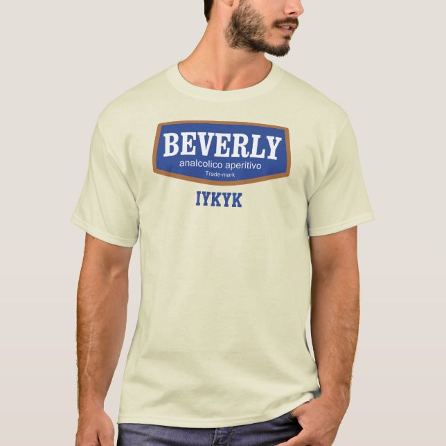 T-shirt Beverly IYKYK Hommes (Devant)