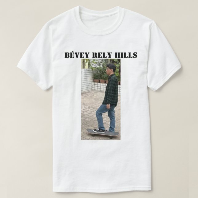 T-SHIRT BÉVEY RELY HILLS (Design devant)