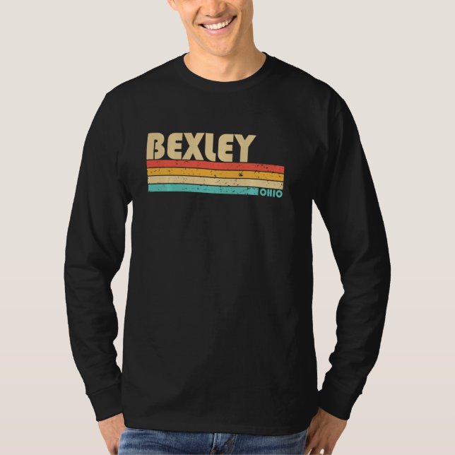 T-shirt Bexley Oh Ohio Funny City Accueil Racines Retro le (Devant)