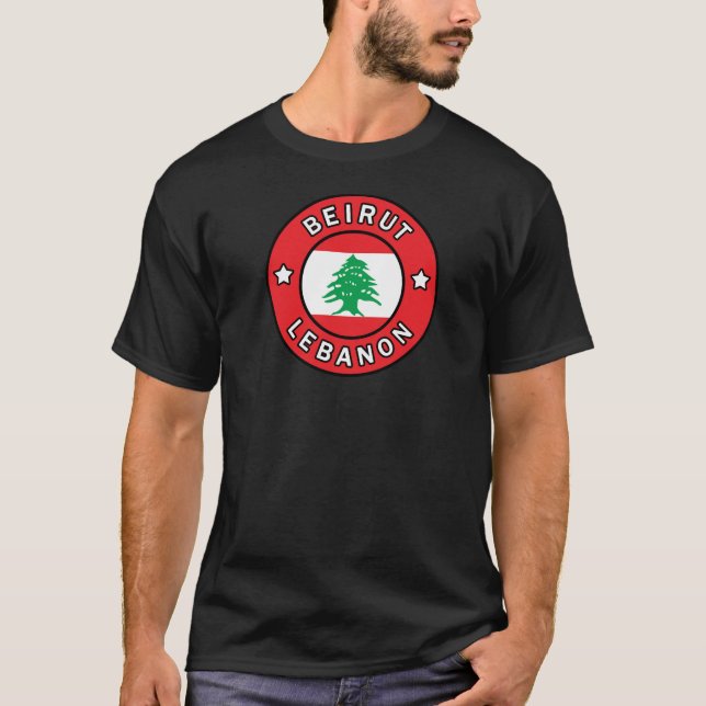 T-shirt Beyrouth Liban (Devant)