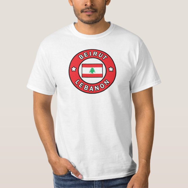 T-shirt Beyrouth Liban (Devant)