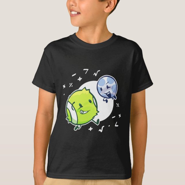T-shirt Bfdi Tennis Ball Et Golf Ball Duo Math (Devant)