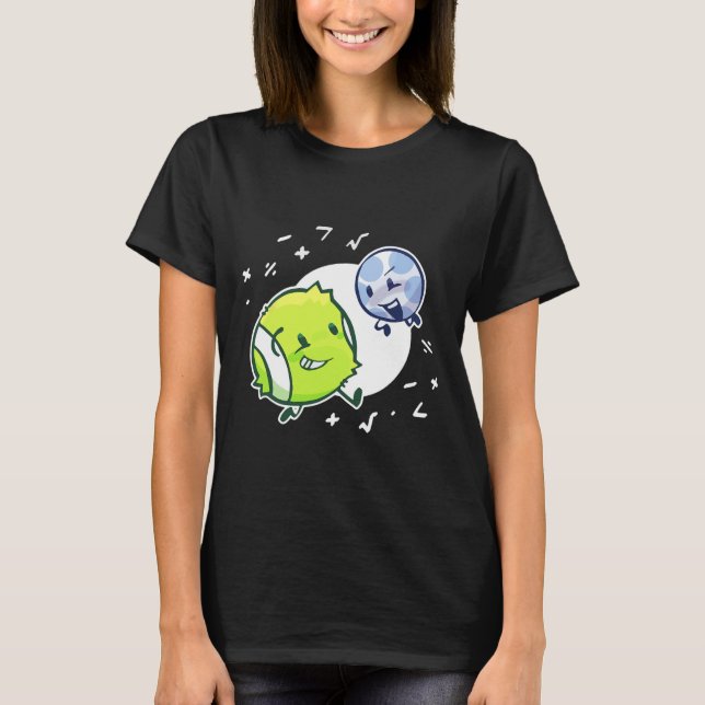 T-shirt Bfdi Tennis Ball Et Golf Ball Duo Math (Devant)