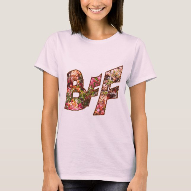T-shirt BFF de base personnalisable (Devant)