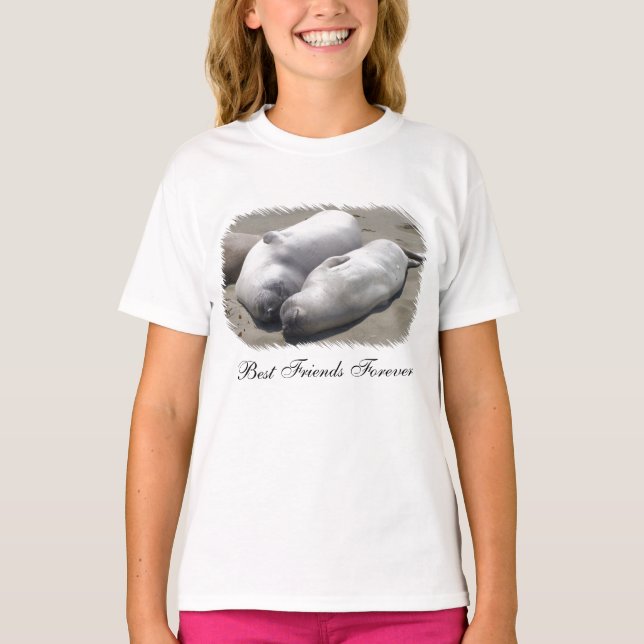 T-shirt BFF - Meilleurs amis pour toujours (Devant)