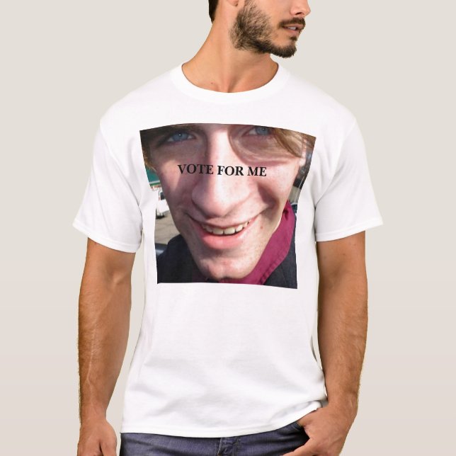 T-shirt bght, VOTE POUR MOI (Devant)